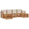 vidaXL Ensembles de canap&eacute;s 6 pcs Naturel Bois d'Acacia Massif