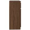 vidaXL Buffet avec tiroir ch&ecirc;ne brun 71x35x84 cm bois d'ing&eacute;nierie