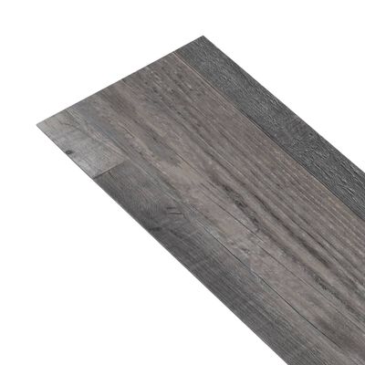 vidaXL Planches de plancher PVC Non auto-adhésif 5,26m²Bois industriel