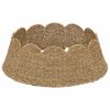 vidaXL Collier de sapin de No&euml;l Rond Naturel &Oslash; 75 x 25 cm