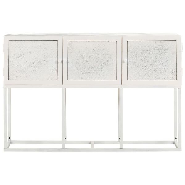 vidaXL Buffet 115x30x76 cm Bois de manguier massif
