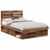 vidaXL Cadre de lit Bois ancien 120 x 200 cm Pin massif
