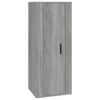 vidaXL Ensemble de meubles TV 3 pcs Sonoma gris Bois d'ingénierie