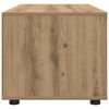 vidaXL Meuble TV Ch&ecirc;ne artisanal 100 x 48 x 43 cm Bois d'ing&eacute;nierie