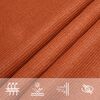 vidaXL Voile d'ombrage 160 g/m&sup2; Orange 2x4,5 m PEHD