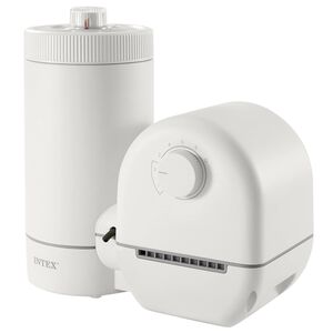 INTEX Pompe Filtrante INTEX Blanc 8.6 PP et Acier