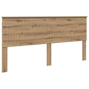 vidaXL T&ecirc;te de lit Ch&ecirc;ne artisanal Bois d'ing&eacute;nierie