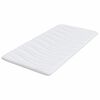 vidaXL Surmatelas Blanc 90 x 190 cm Tissu en Tricot