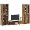 vidaXL Ensemble meuble TV FLORIN Bois ancien Bois d'ing&eacute;nierie
