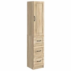 vidaXL Ensemble de Meubles 2 pc 33 x 34,5 x 87 cm Bois d'ing&eacute;nierie