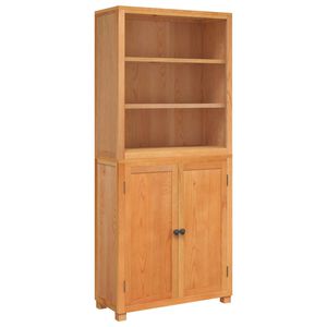 vidaXL Ensemble de meubles de rangement 2 pc Naturel 80 x 35 x 185 cm