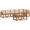 vidaXL Ensemble de canap&eacute;s d'ext&eacute;rieur 8 pcs Naturel