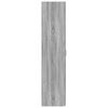 vidaXL Buffet haut sonoma gris 50x42,5x185 cm bois d'ing&eacute;nierie