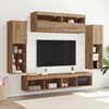 vidaXL Ensemble meuble TV 6 pcs chêne artisanal Bois d'ingénierie