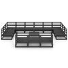vidaXL Salon de jardin 14 pcs bois de pin massif