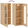 vidaXL Armoire murale ch&ecirc;ne sonoma 34,5x34x90 cm