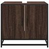 vidaXL Armoire de lavabo de salle de bain ch&ecirc;ne marron 65x33x60 cm