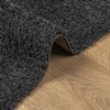 vidaXL Tapis shaggy PAMPLONA poils longs moderne anthracite 240x240 cm