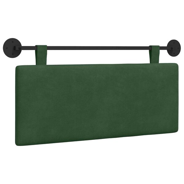 vidaXL T&ecirc;te de lit suspendue Tissu en velours c&ocirc;tel&eacute;