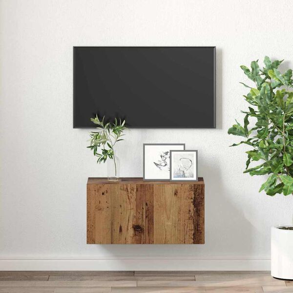 vidaXL Ensemble meuble TV Marron 60 x 30 x 30 cm Bois d'ingénierie