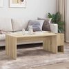 vidaXL Table basse Ch&ecirc;ne Sonoma 101,5 x 50 x 37 cm Bois d'ing&eacute;nierie