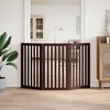 vidaXL Barri&egrave;re pour chien pliable 3 panneaux 150 cm bois de peuplier
