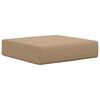 vidaXL Coussin de Si&egrave;ge d'Ext&eacute;rieur Taupe 40 x 40 x 8 cm
