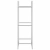 vidaXL Portant de bois de chauffage 50x28x94 cm acier inoxydable