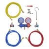 vidaXL Set manifold 2 voies avec mallette