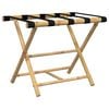 vidaXL Porte-bagages pliant 62x42x50,5 cm bambou