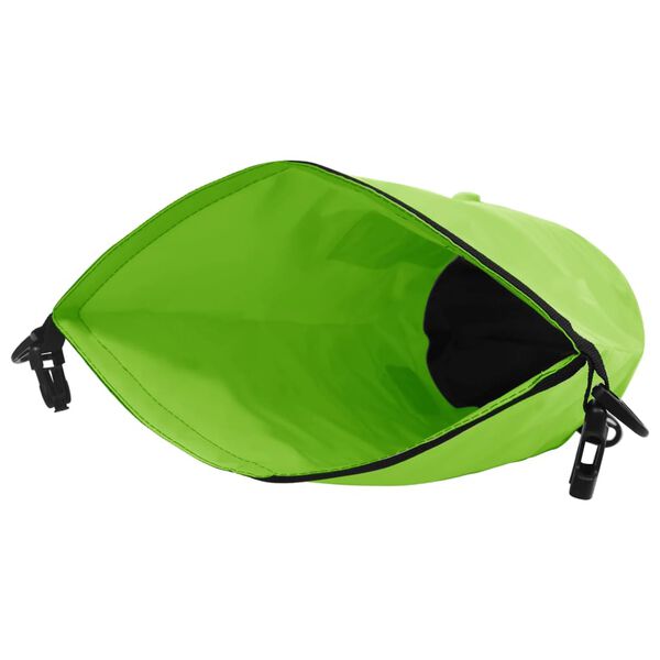 vidaXL Sac sec Vert 15 L PVC