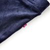 Pantalons pour enfants velours bleu foncé 92