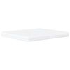 vidaXL Lit Viana avec matelas cappuccino 160x200 cm similicuir