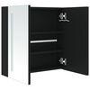 vidaXL Armoire de salle de bain à miroir LED 62x14x60 cm