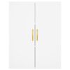 vidaXL Armoires murales 2 pcs blanc 69,5x34x90 cm