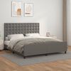 vidaXL Cadre de lit sans matelas gris 160x200 cm similicuir