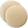 vidaXL Housse de coussin 2 pcs HEERLEN Beige &Oslash; 50 cm Polyester