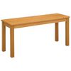 vidaXL Banc de salle &agrave; manger 95 x 32 x 45 cm Bois de ch&ecirc;ne massif