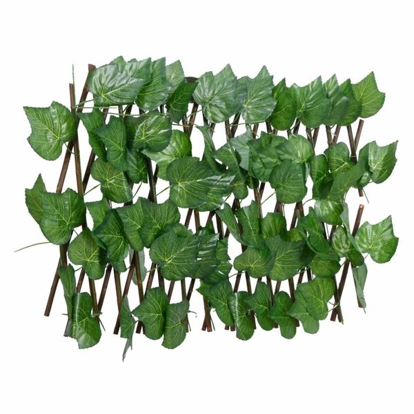 vidaXL Treillis de feuille de vigne artificiel extensible5pcs 180x20cm