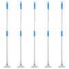 vidaXL Manches de raclette de sol 5 pcs 119,5 cm acier et plastique