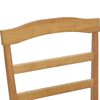 vidaXL Chaise de salle &agrave; manger 2 pcs Naturel et clair