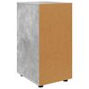 vidaXL Armoire de rangement Gris b&eacute;ton 40 x 48 x 81 cm