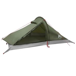 vidaXL Tente de randonn&eacute;e 4 personne Vert olive