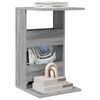 vidaXL Table d'appoint Gris Sonoma 40 x 35 x 60,5 cm Bois d'ing&eacute;nierie