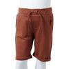 Short pour enfants avec cordon de serrage marron 104