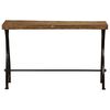 vidaXL Table console Bois de r&eacute;cup&eacute;ration massif 120x40x76 cm