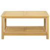 vidaXL Table d'appoint Huile Naturelle 90 x 50 x 45 cm