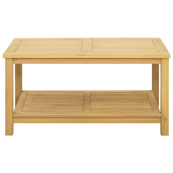 vidaXL Table d'appoint Huile Naturelle 90 x 50 x 45 cm