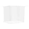 vidaXL Filet anti-moustiques pour lit 156 mailles Noir Polyester