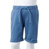 Short pour enfants avec cordon de serrage bleu fonc&eacute; 92